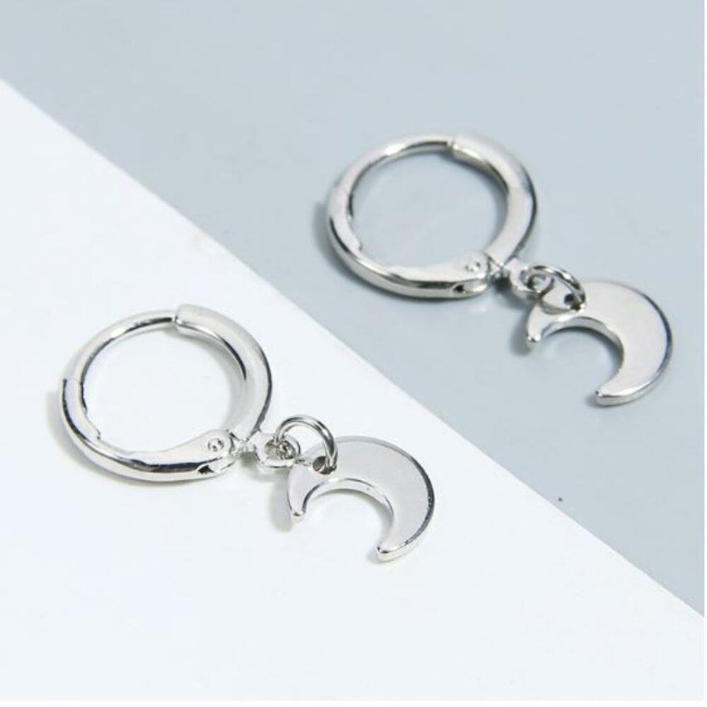 Moon Drop Earrings